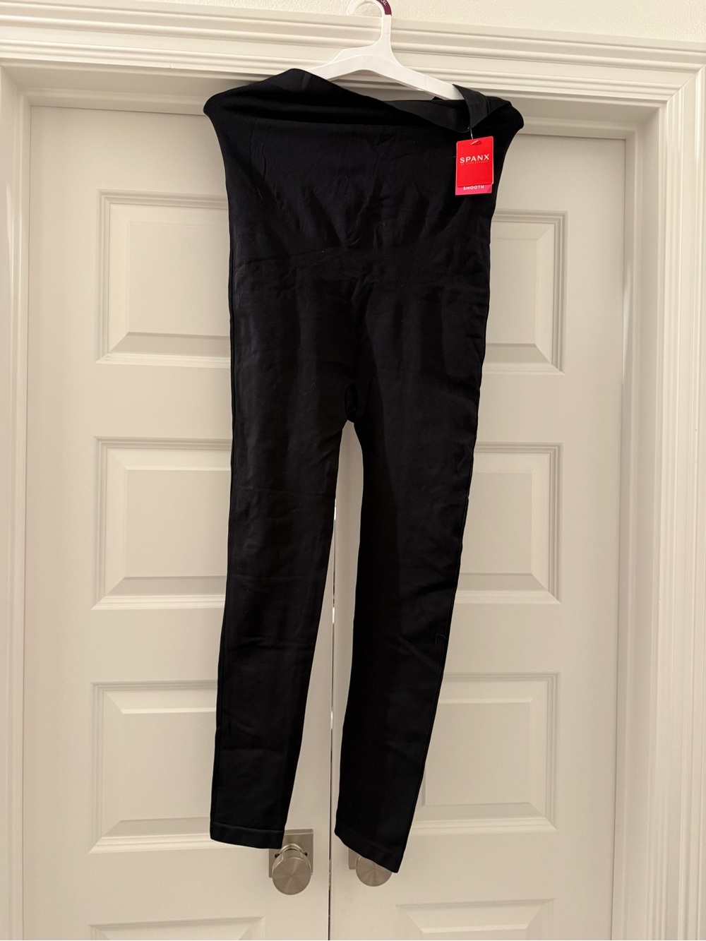 SPANX Black High-Waist Sculpting Maternity Leggings